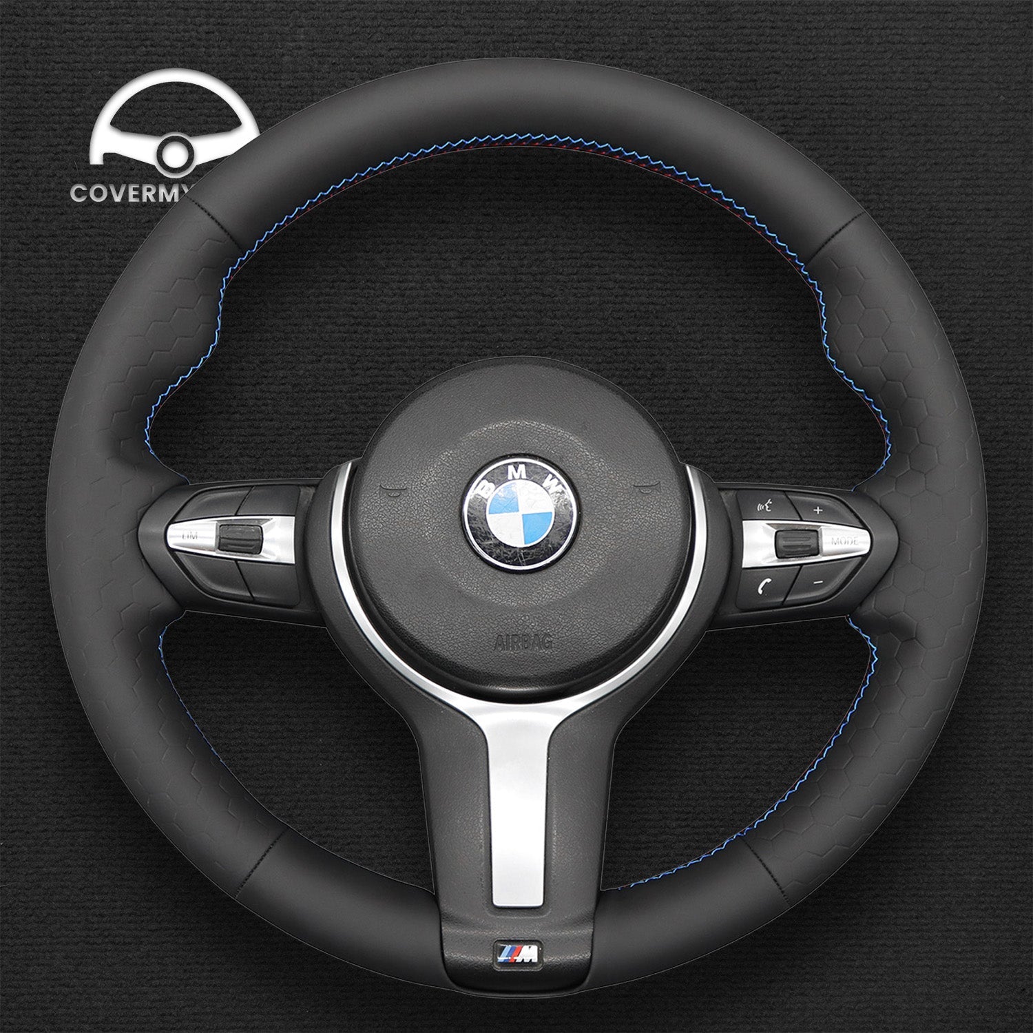 Steering Wheel Cover for BMW F22 F23 F30 F32 F34 F10 F80 F82 F87 F07 X3 X4 X5 X6 Cover My Wheel