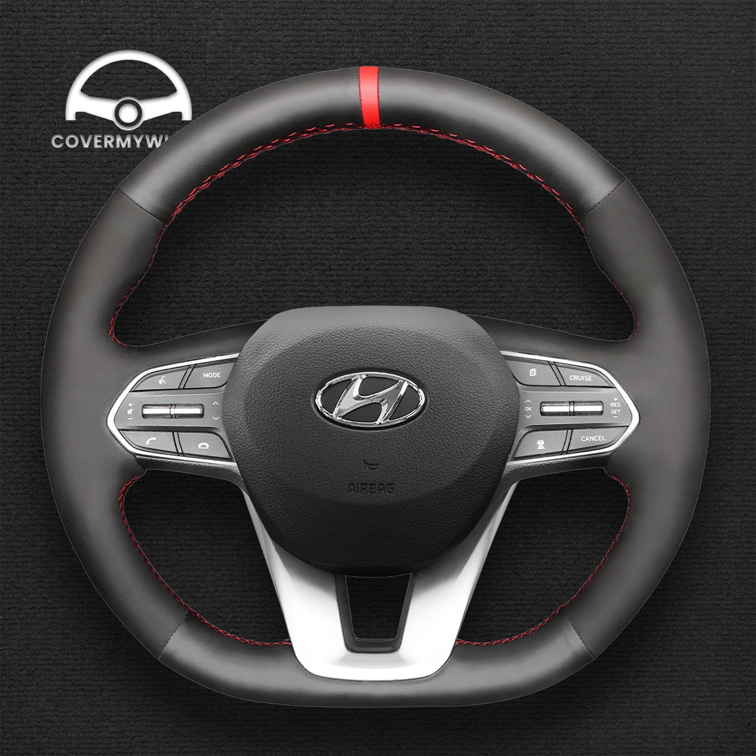 Steering Wheel Cover for Hyundai Santa Fe 2019-2020  Palisade 2020 Cover My Wheel
