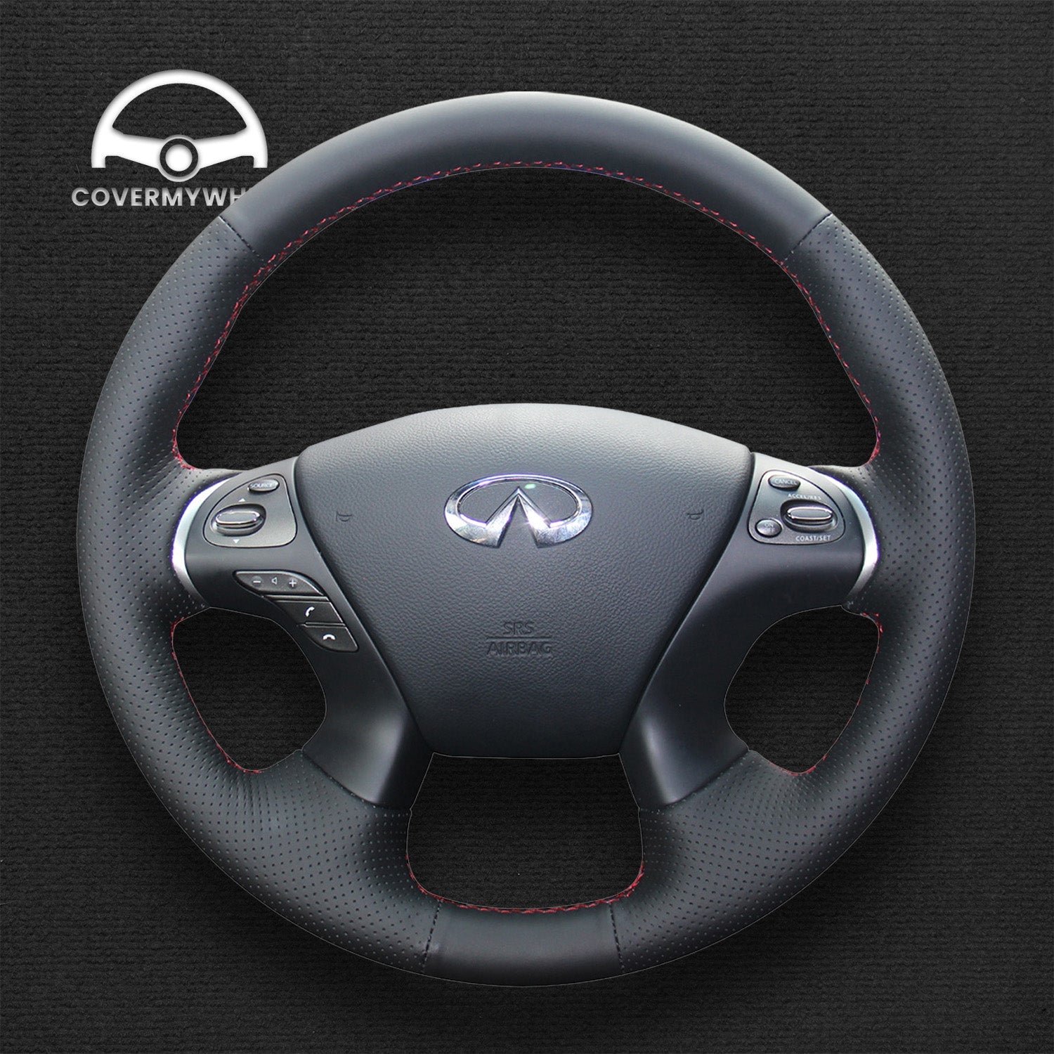Steering Wheel Cover for Nissan Murano Pathfinder 2015–2018 Cover My Wheel