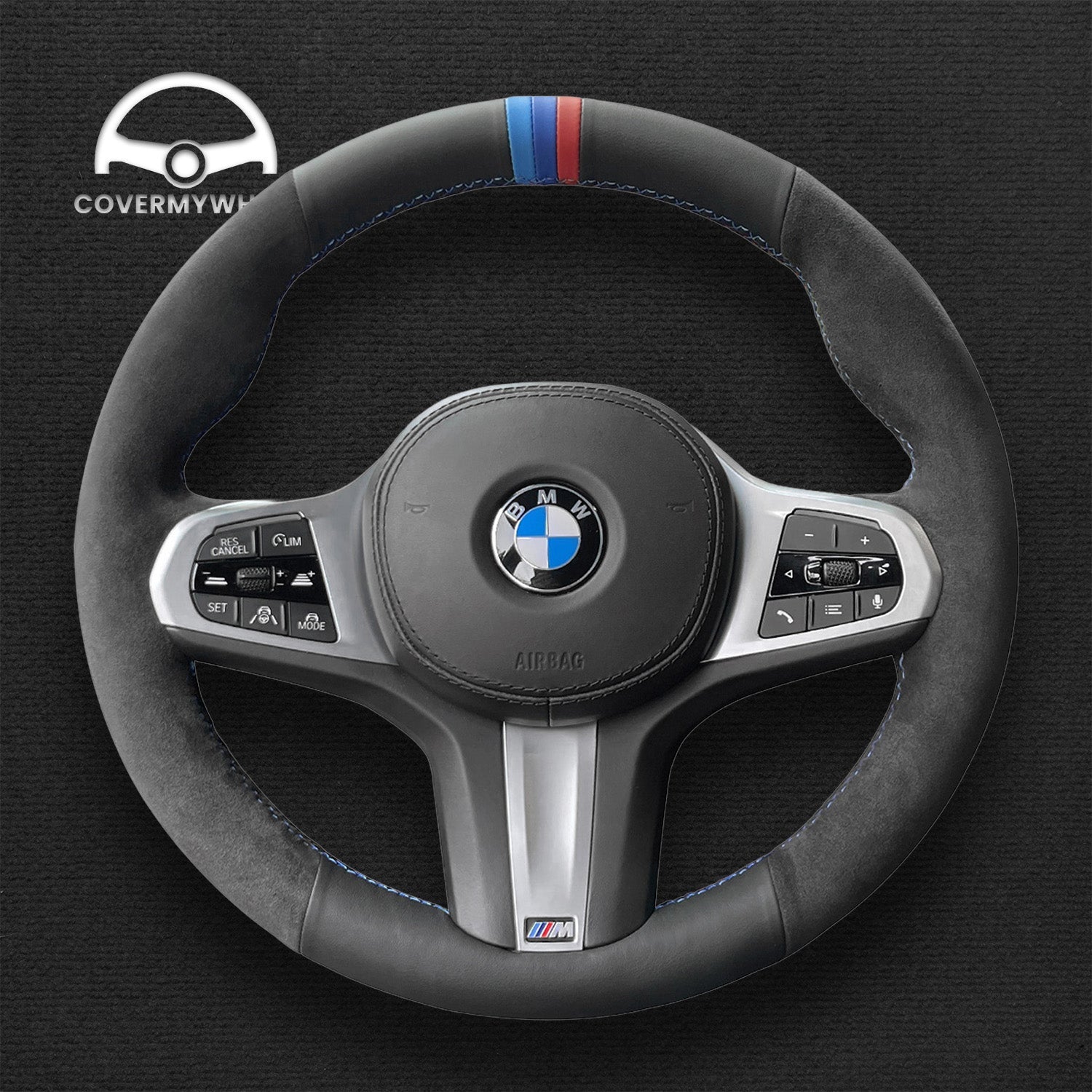 Steering Wheel Cover for BMW F44 G20 G23 G26 G30 G32 G11 M sport wheel Cover My Wheel
