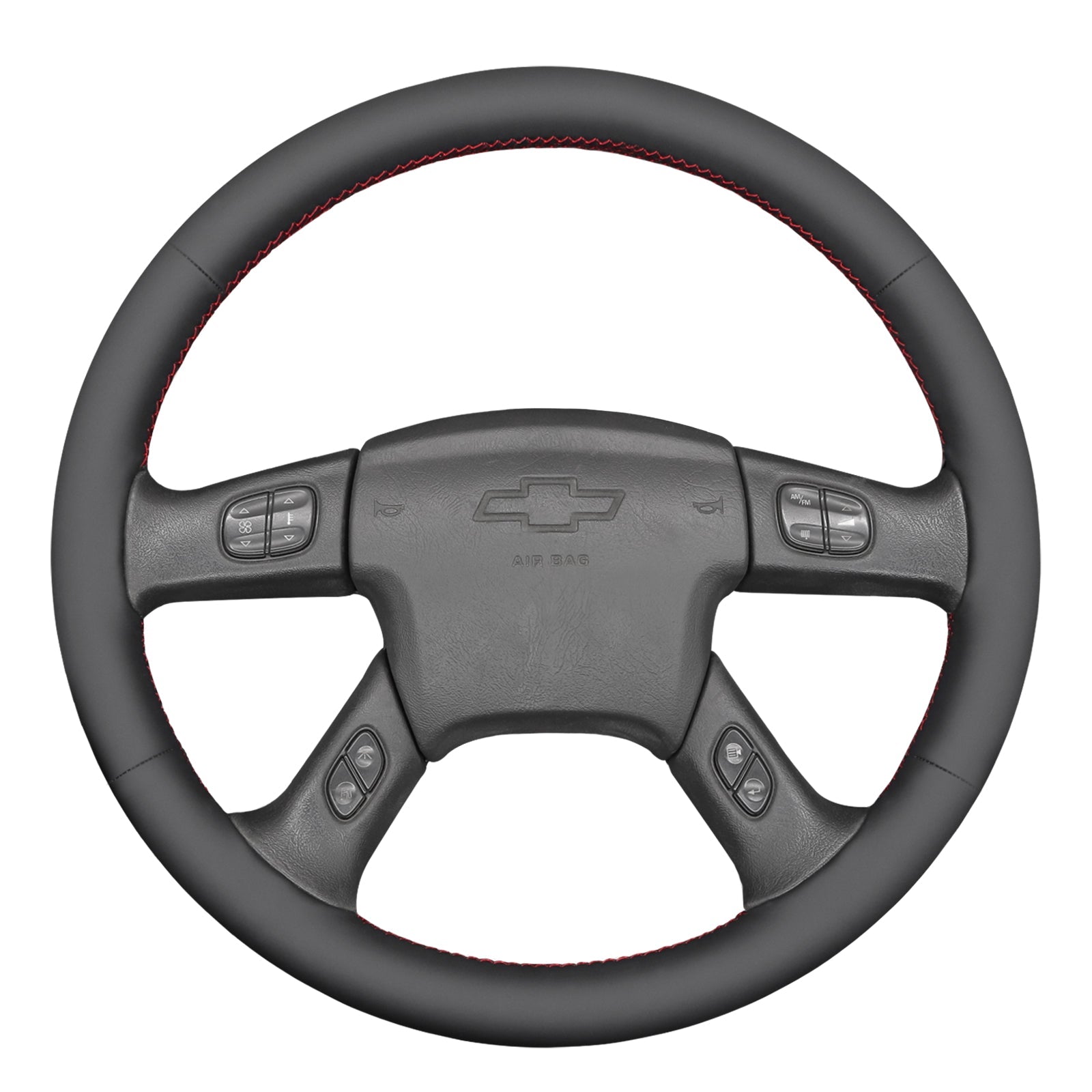 Steering Wheel Cover for Chevrolet Silverado 1500, 2500, 3500 & TrailBlazer (2002–2009) Cover My Wheel