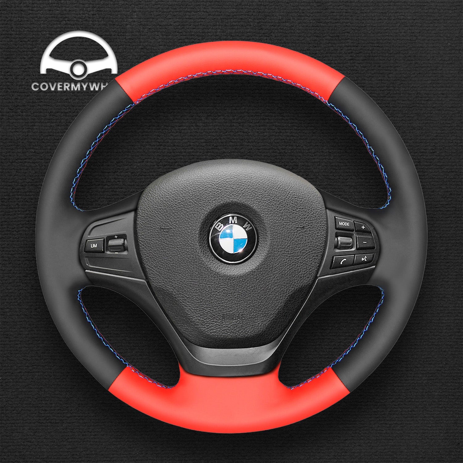 Steering Wheel Cover for BMW F30 F34 F20 F21 F22 F31 F34 Cover My Wheel