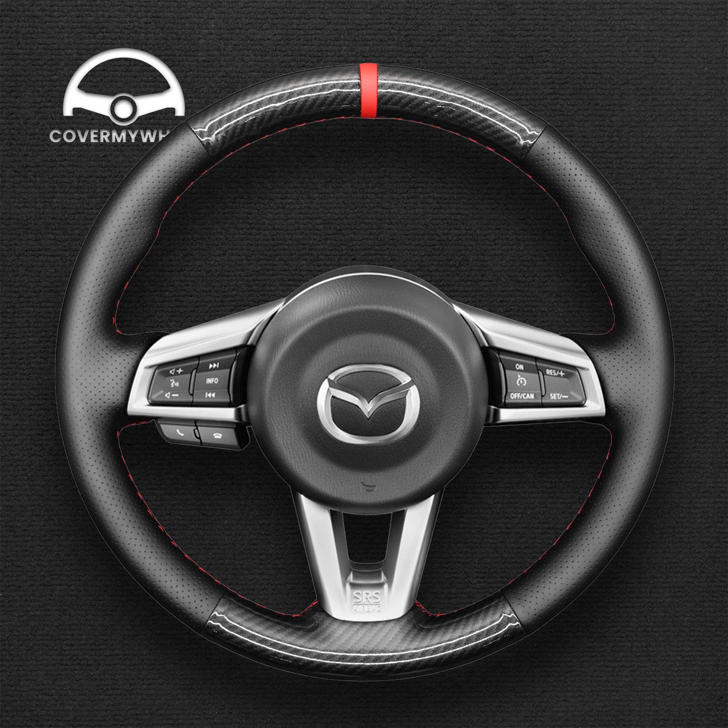 Steering Wheel Cover for Mazda MX-5 2016-2023