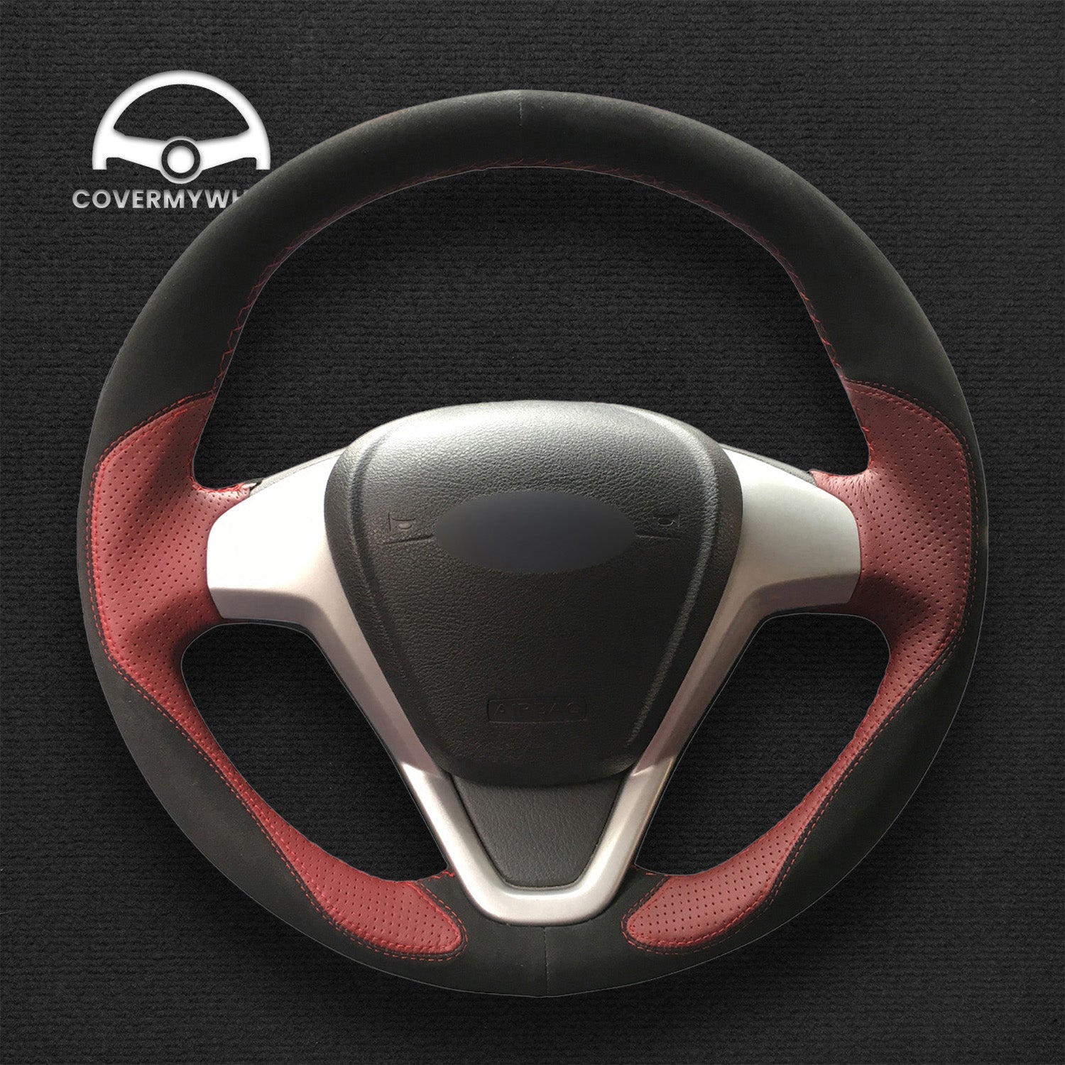 Steering Wheel Cover for Ford Fiesta Ecosport B-MAX Ka(Ka+) Tourneo Transit Cover My Wheel