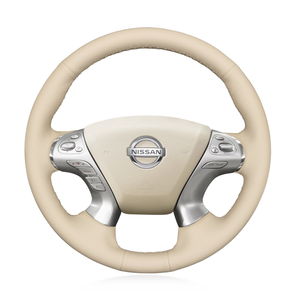 Steering Wheel Cover for Infiniti JX35 M35 M37 M56 Q70 QX60 2011-2019 Cover My Wheel