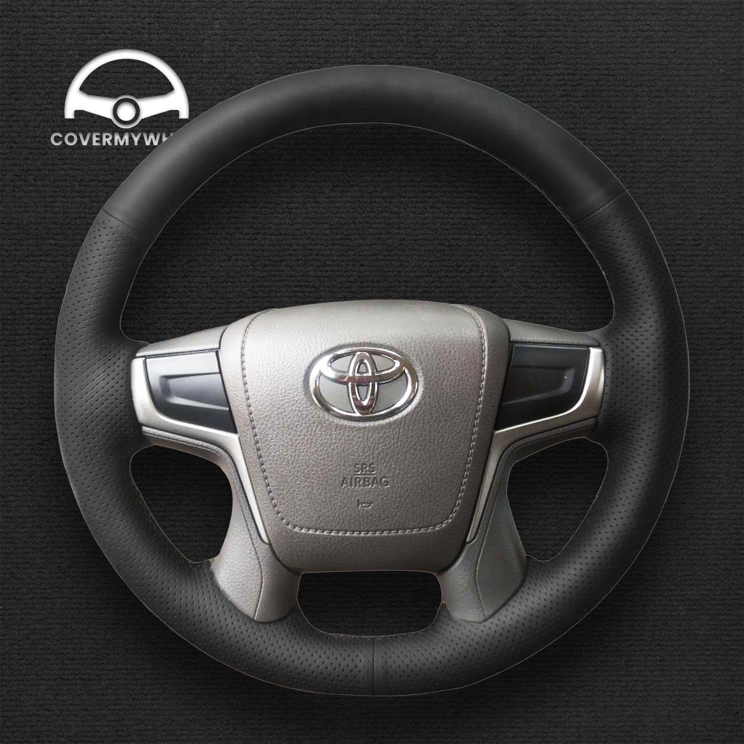 Steering Wheel Cover for Toyota Land Cruiser Prado Crown 2012-2020 Cover My Wheel