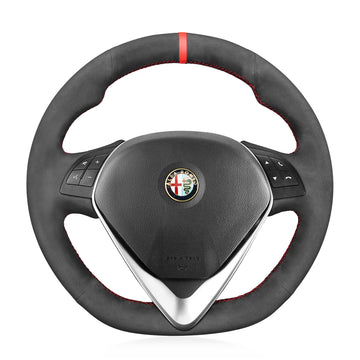 Steering Wheel Cover for Alfa Romeo Giulietta (2014–2021) & MiTo (2014–2019)