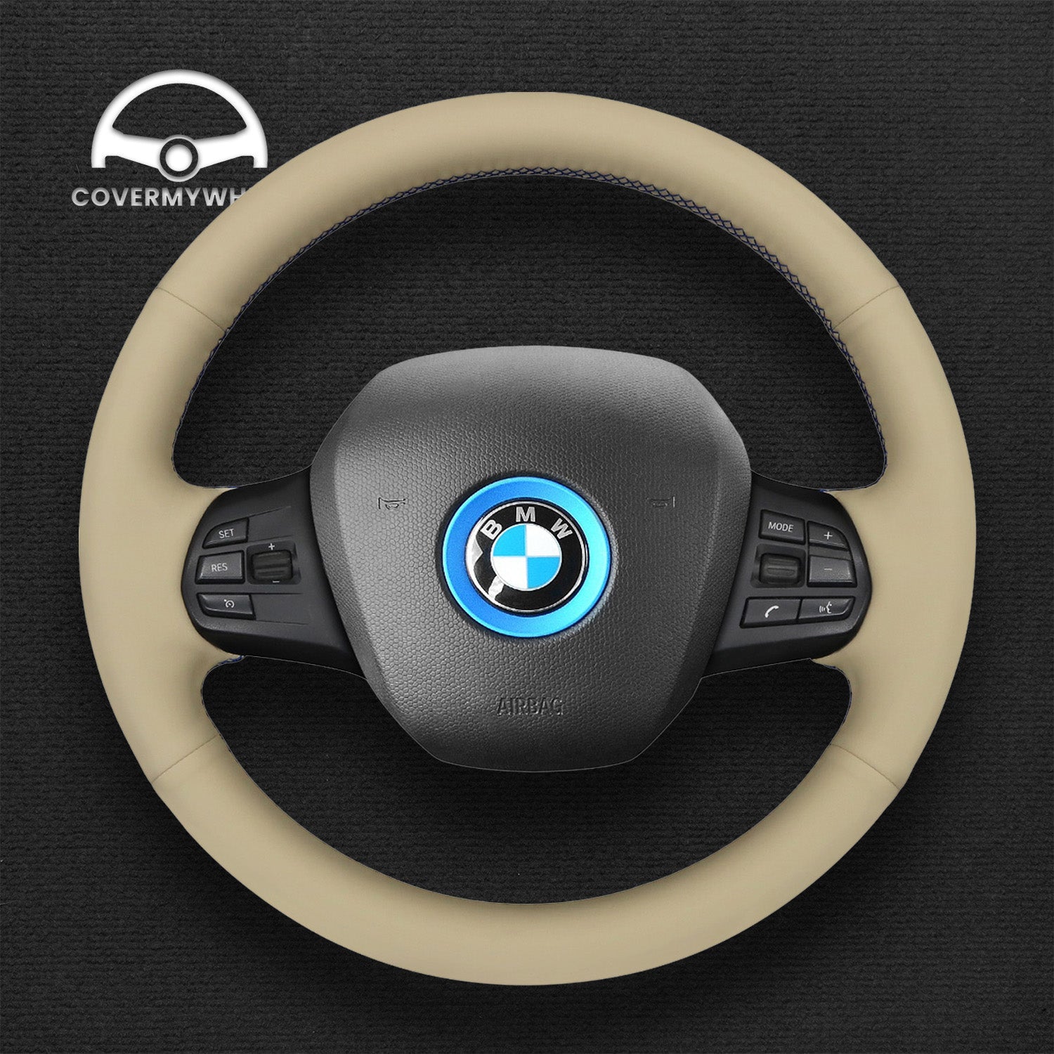Steering Wheel Cover for BMW i3 2014-2020 Cover My Wheel