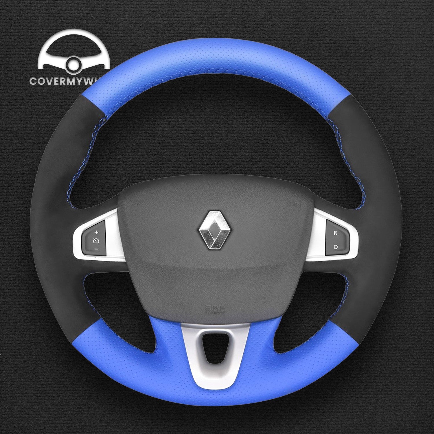 Steering Wheel Cover for Renault Mégane III Coupé RS 2010–2016 Cover My Wheel