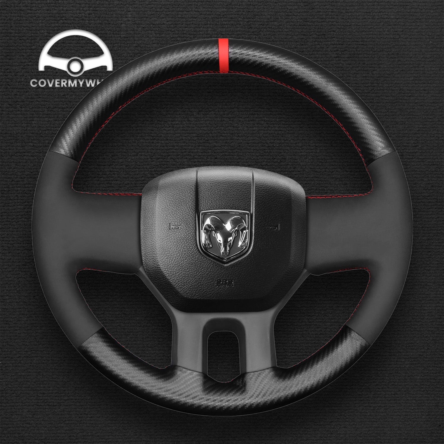 Steering Wheel Cover for Dodge RAM 2009-2010 Cover My Wheel