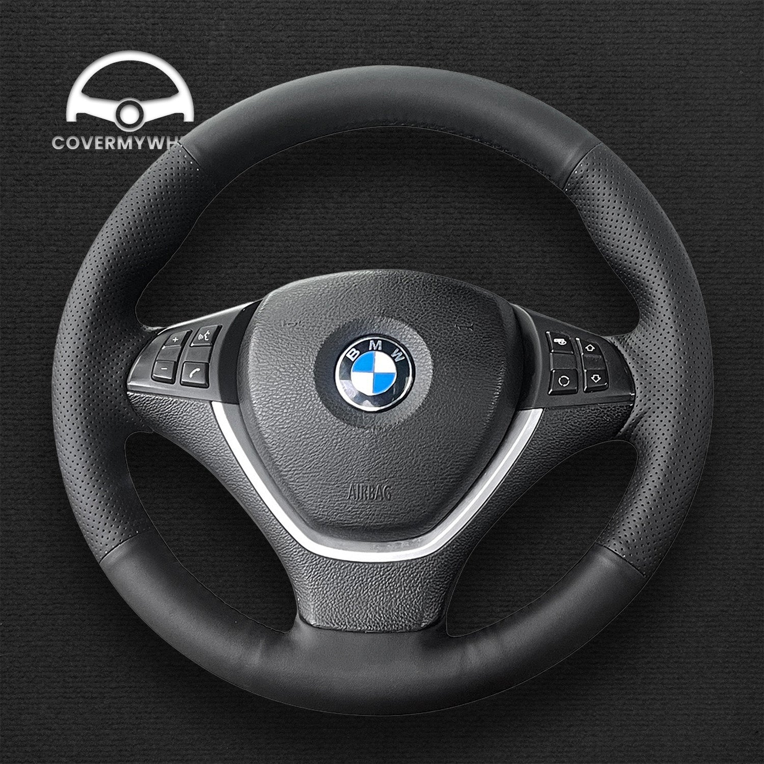 Steering Wheel Cover for BMW X5 E70 X6 E71 E72 Cover My Wheel