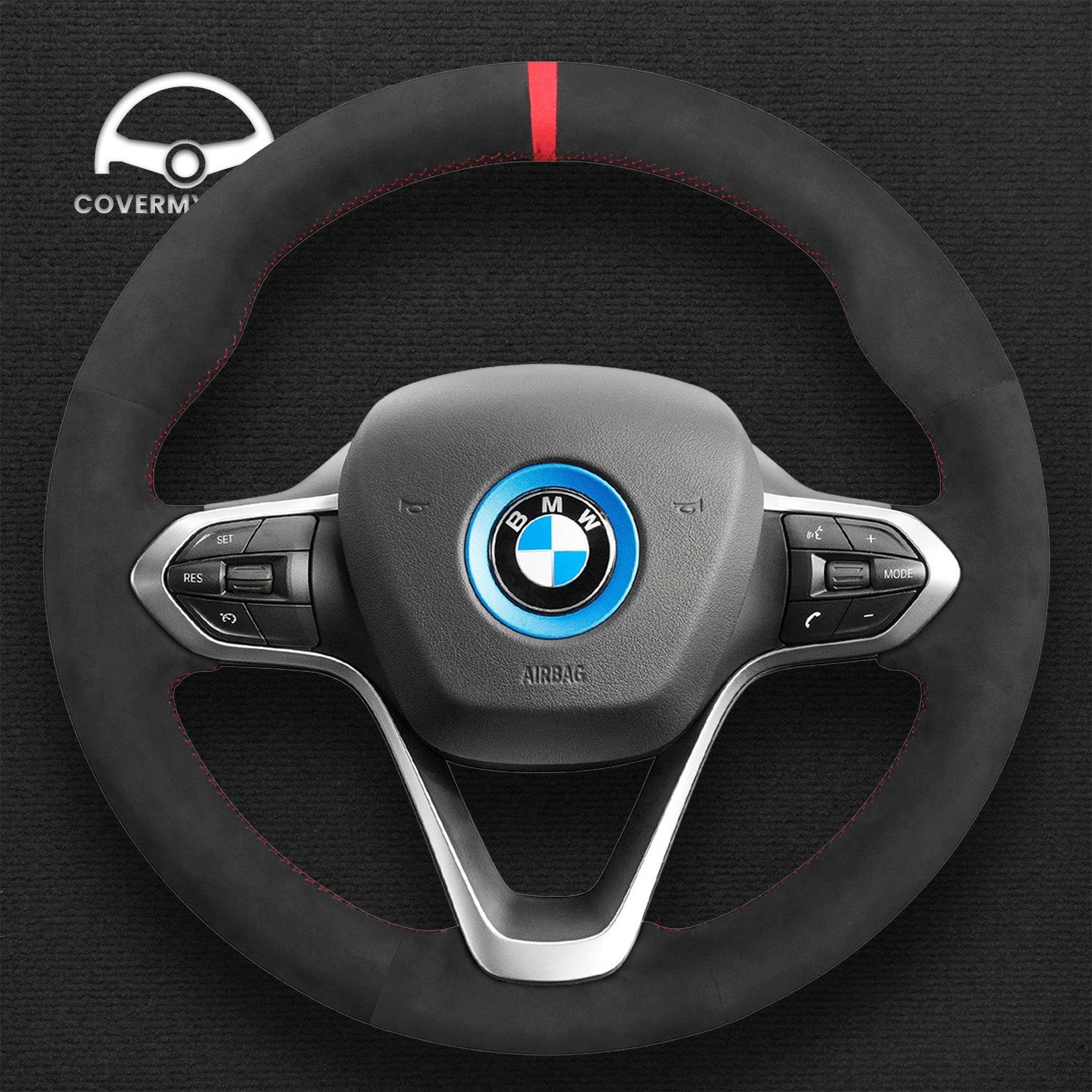 Steering Wheel Cover for BMW i8 2014-2020 Cover My Wheel