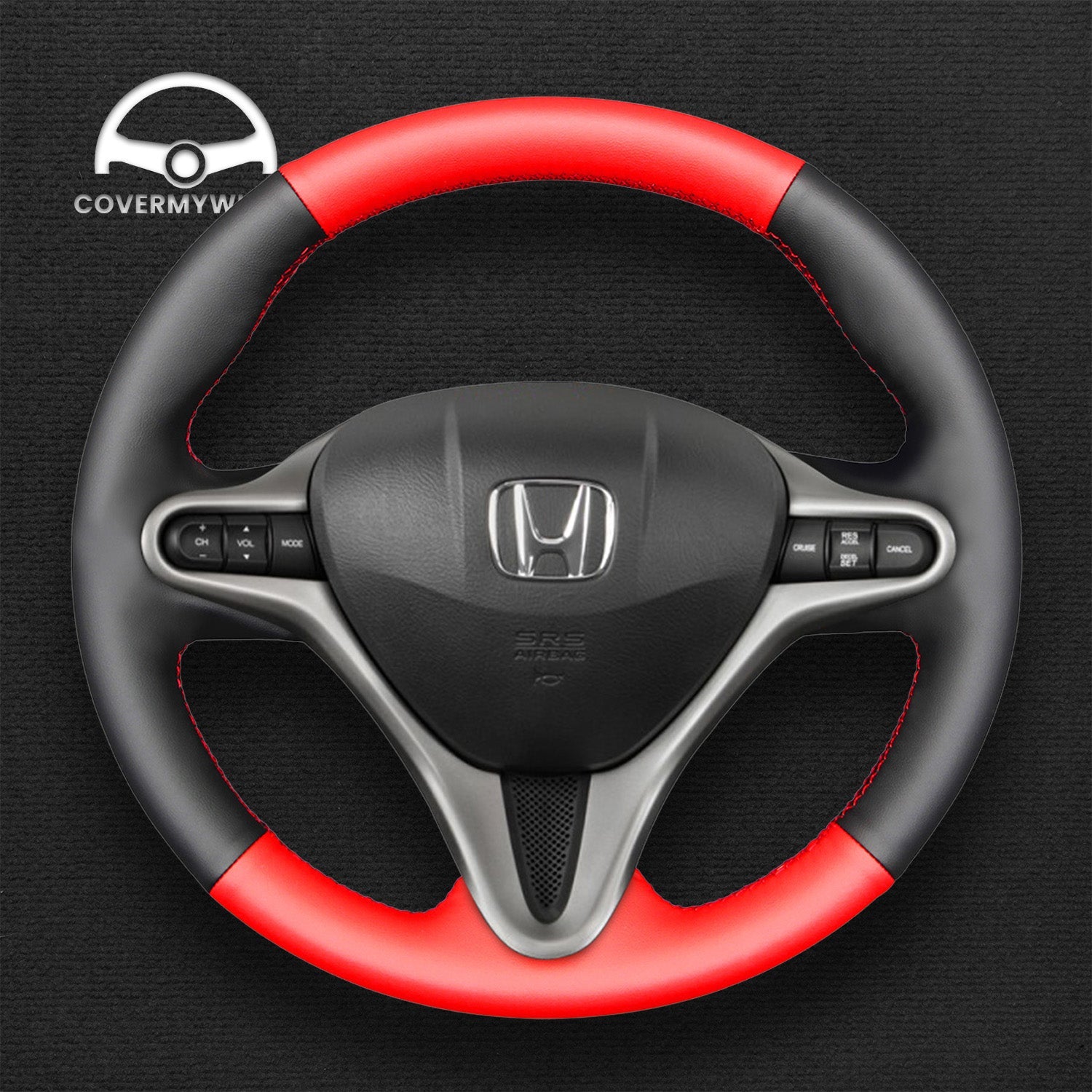 Steering Wheel Cover for Honda Civic 8 2006-2011 Cover My Wheel