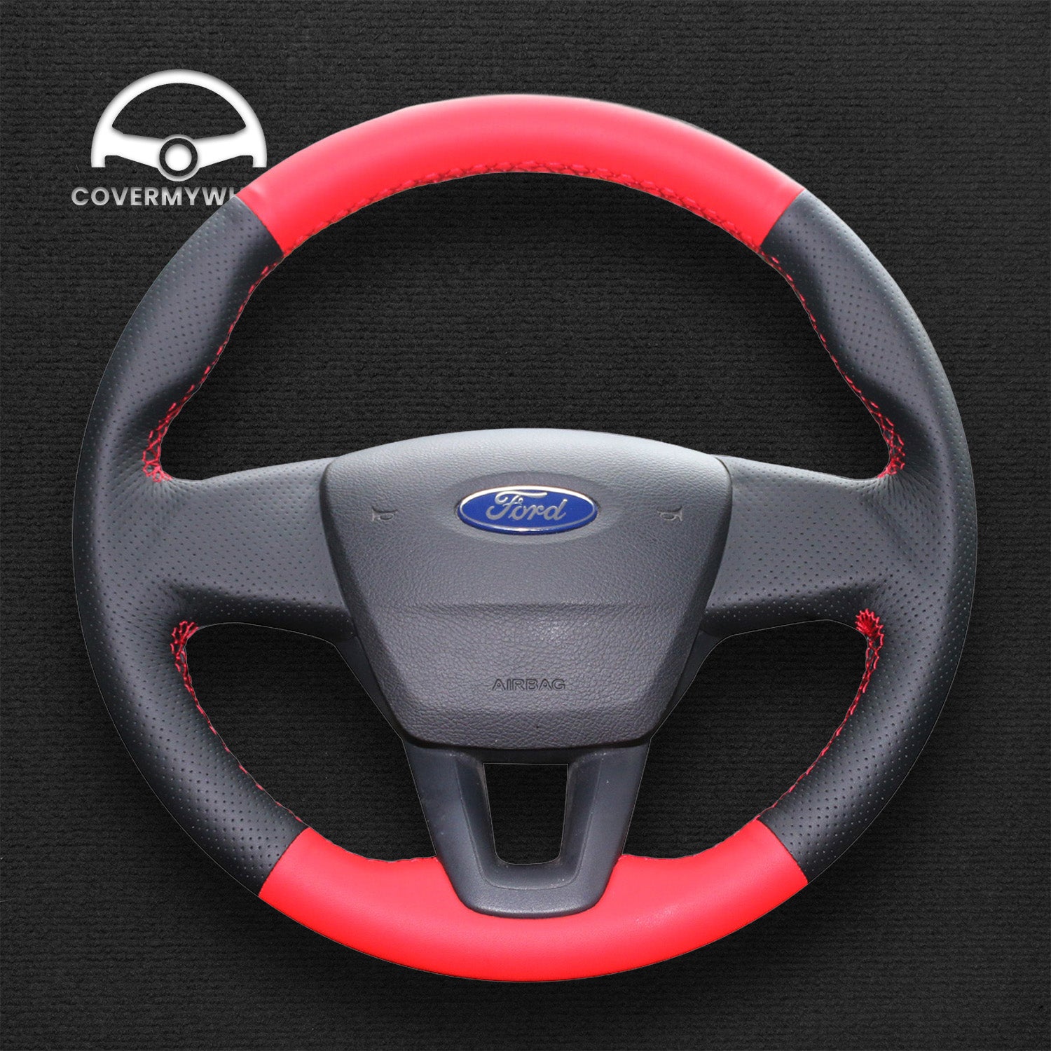 Steering Wheel Cover for Ford Focus 3 2015-2018