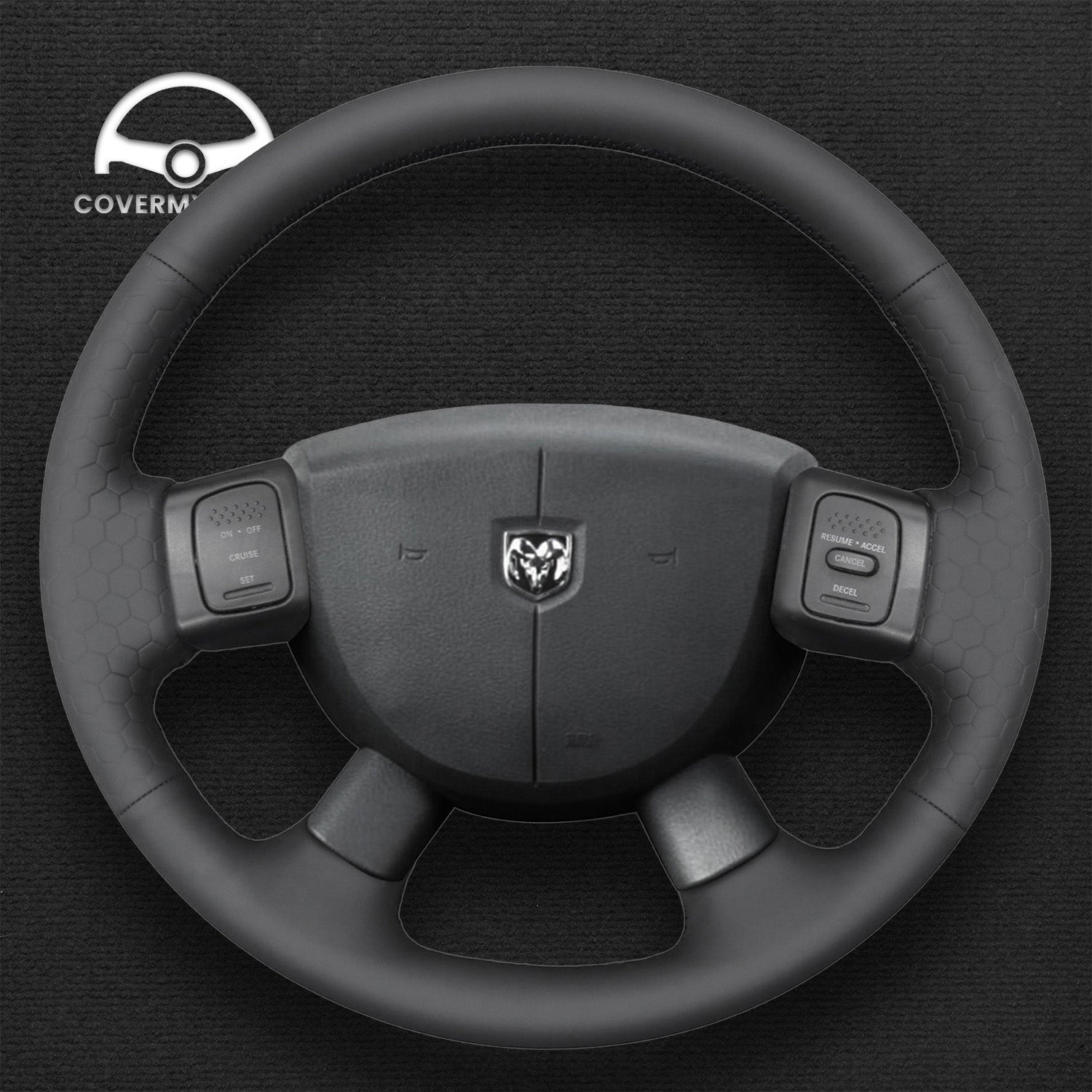 Steering Wheel Cover for Dodge Ram 1500 2500 3500 2004-2008 Cover My Wheel