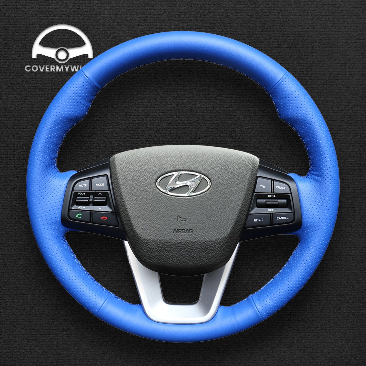 Steering Wheel Cover for Hyundai Creta 2016 2017 ix25 2014-2016 Cover My Wheel