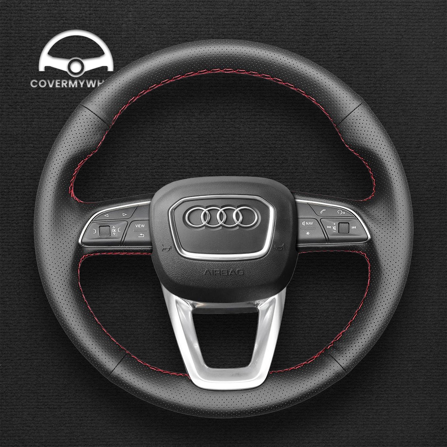 Steering Wheel Cover for Audi A3 A5 Q8 S4 Cover My Wheel