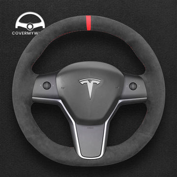 Steering Wheel Cover for Tesla Model 3 Model Y 2017–2023