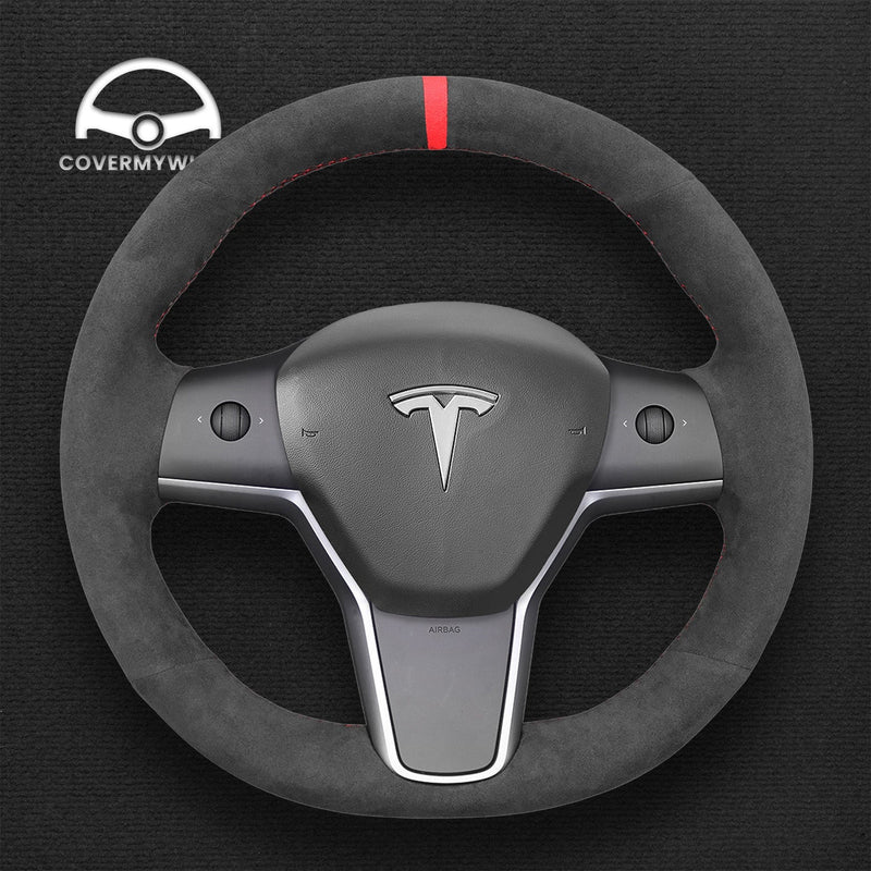 Steering Wheel Cover for Tesla Model 3 Model Y 2017–2023 Cover My Wheel