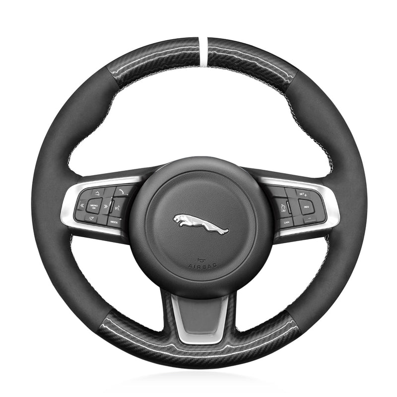 Steering Wheel Cover for Jaguar E-Pace, F-Pace, XE & XF (2015–2019) Cover My Wheel