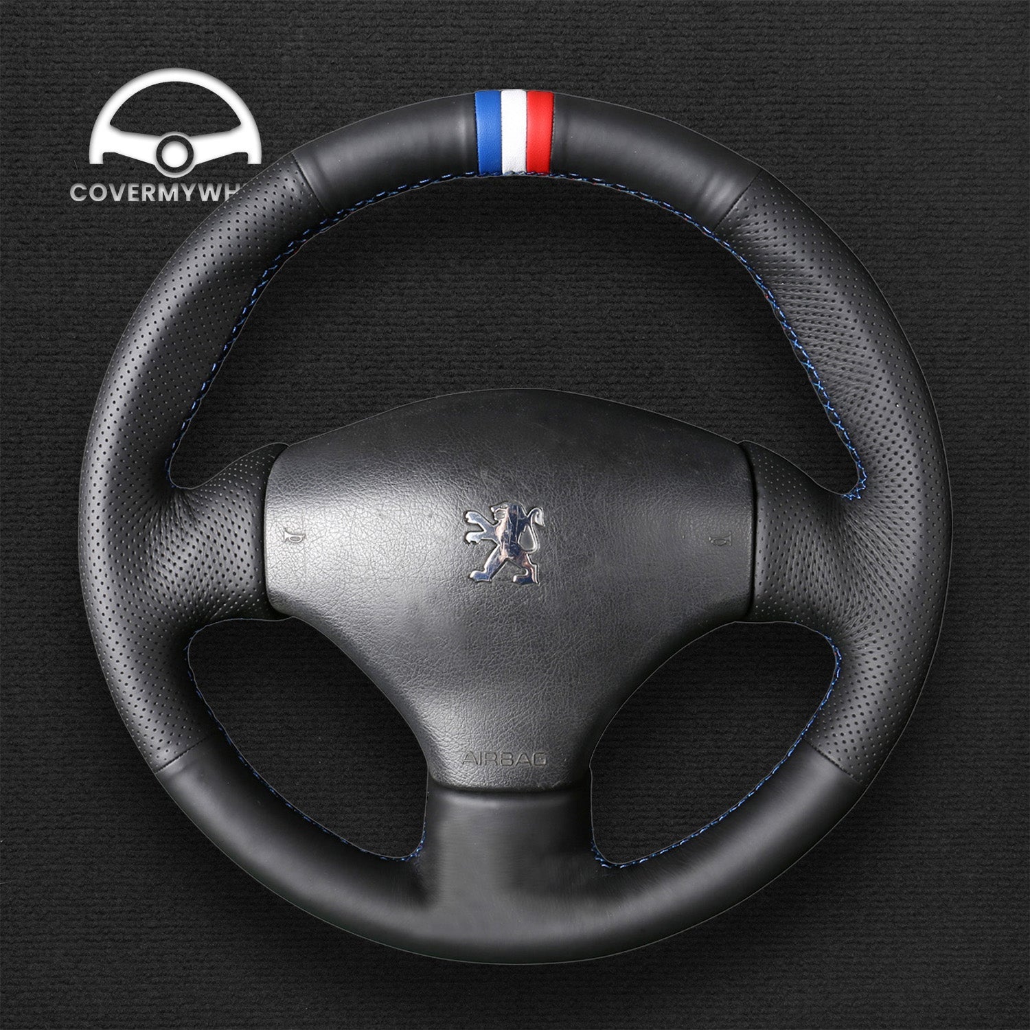 Steering Wheel Cover for Peugeot 206 206 SW 206 CC 1998–2005 Cover My Wheel