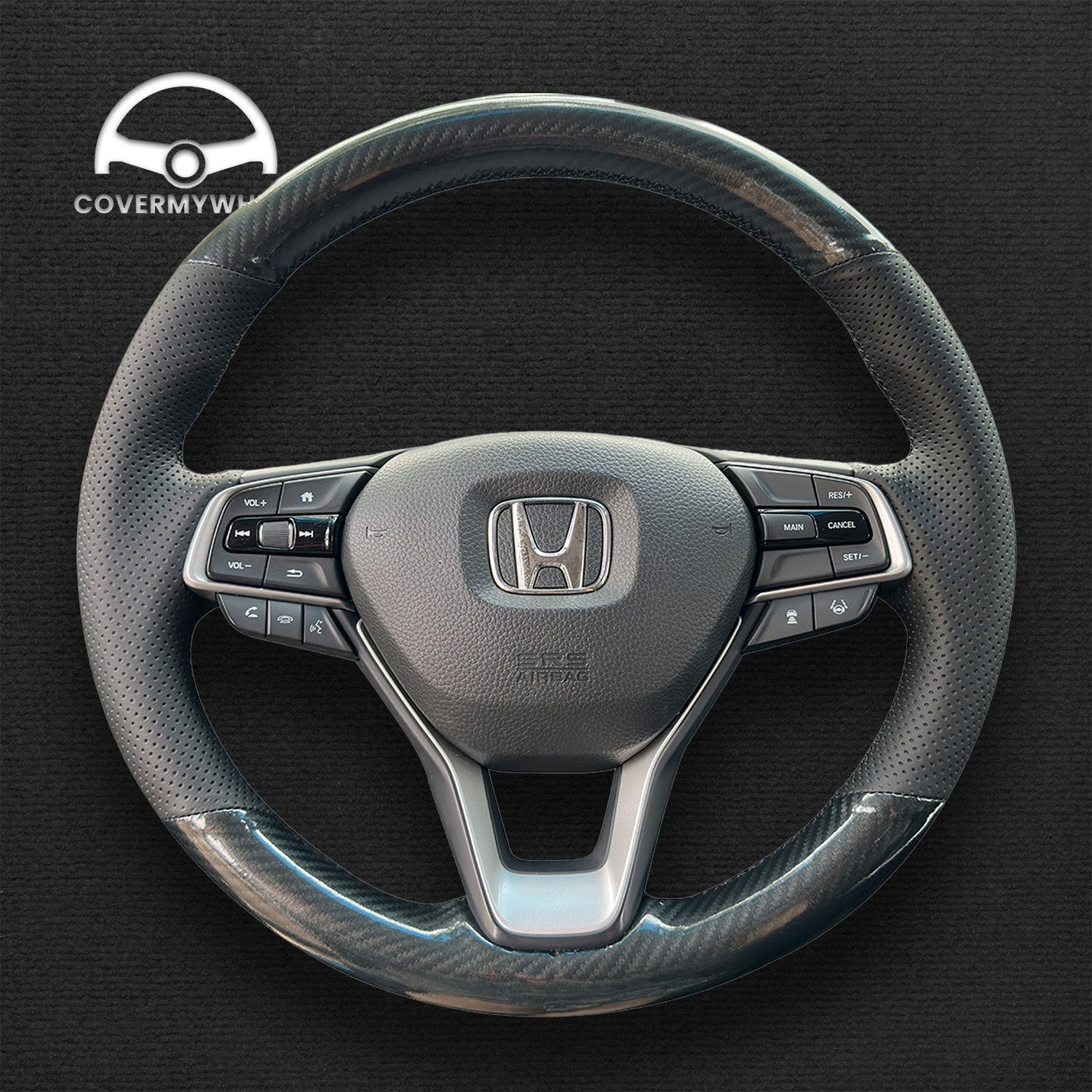 Steering Wheel Cover for Honda Accord 10 2018 2019 Cover My Wheel