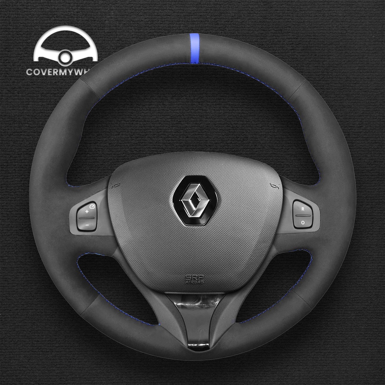 Steering Wheel Cover for Renault Clio IV Captur 2012–2016 Cover My Wheel