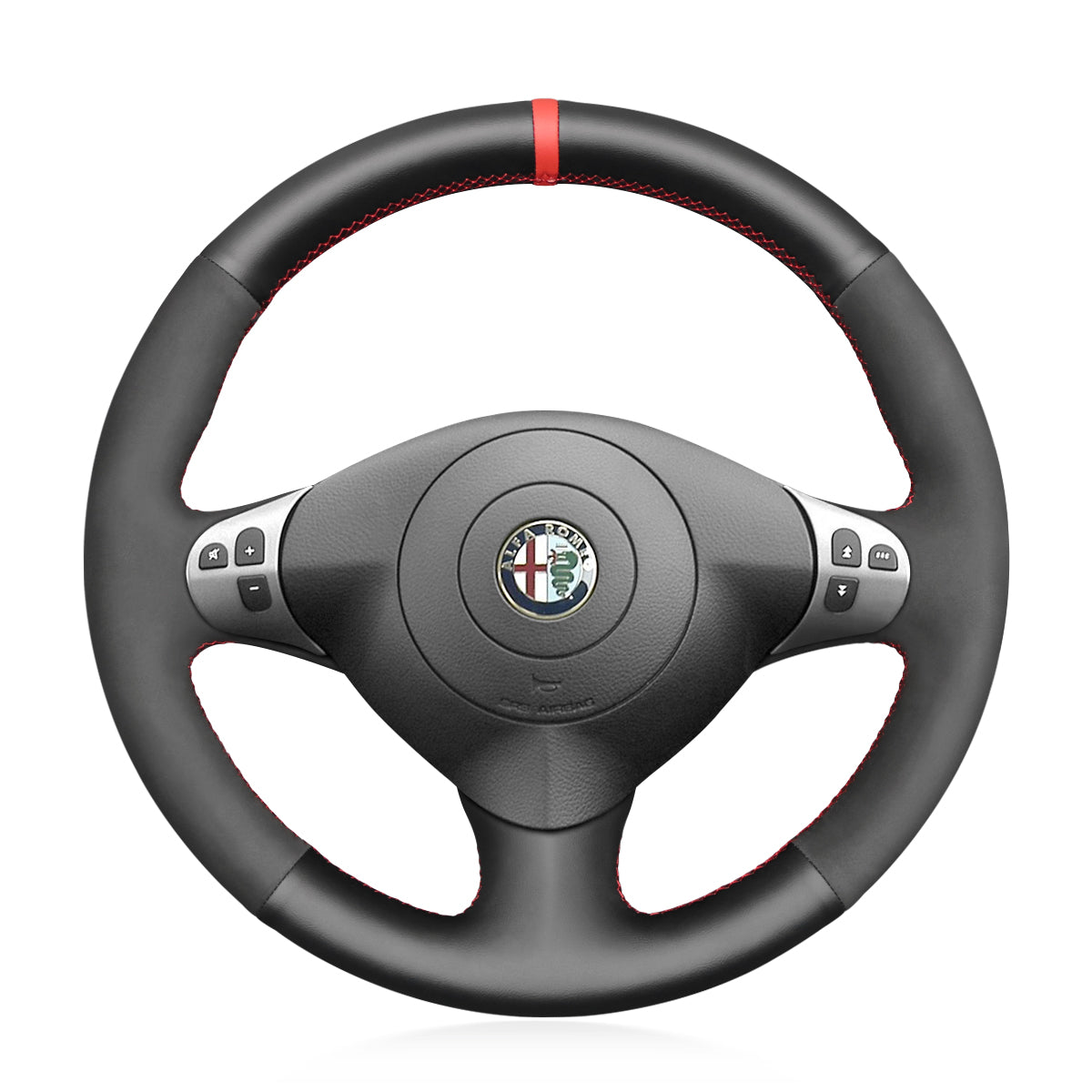 Steering Wheel Cover for Alfa Romeo 147 (2000–2010), 156 (2003–2007) & Crosswagon (2004–2005) Cover My Wheel