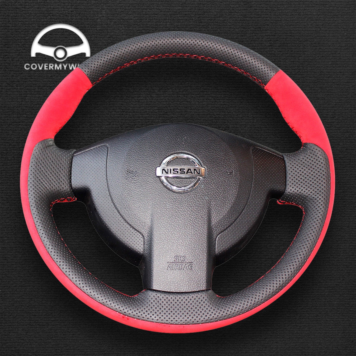 Steering Wheel Cover for Nissan Qashqai Qashqai+2 X-Trail NV200 Evalia Serena AD Dualis 2005–2020 Cover My Wheel
