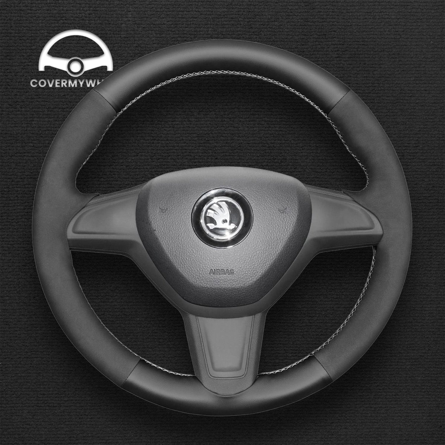 Steering Wheel Cover for Skoda Citigo Fabia Yeti 2013–2019 Cover My Wheel