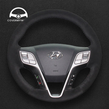 Steering Wheel Cover for Hyundai Santa Fe (Sport) 2013-2018  Santa Fe XL 2019