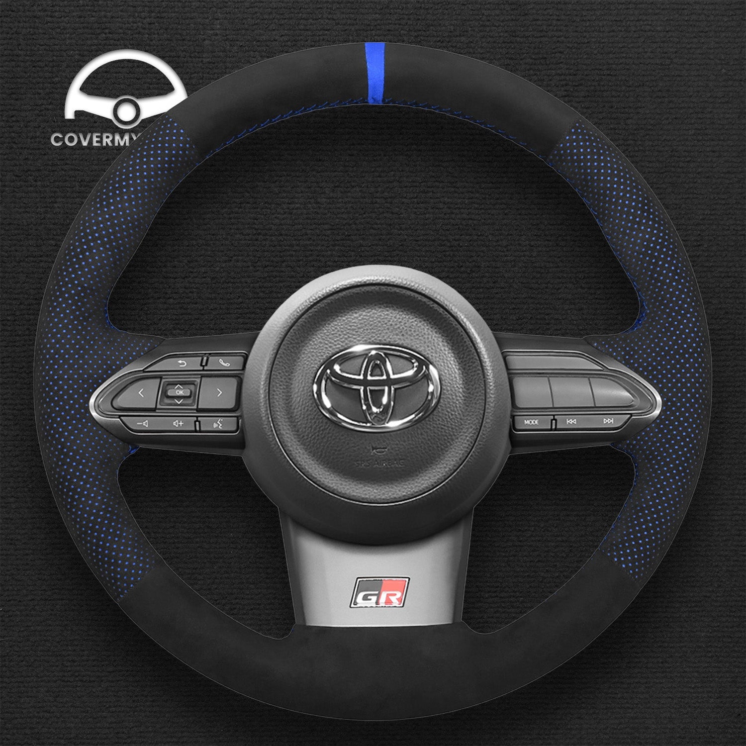 Steering Wheel Cover for Toyota Yaris GR 2020-2024 Cover My Wheel