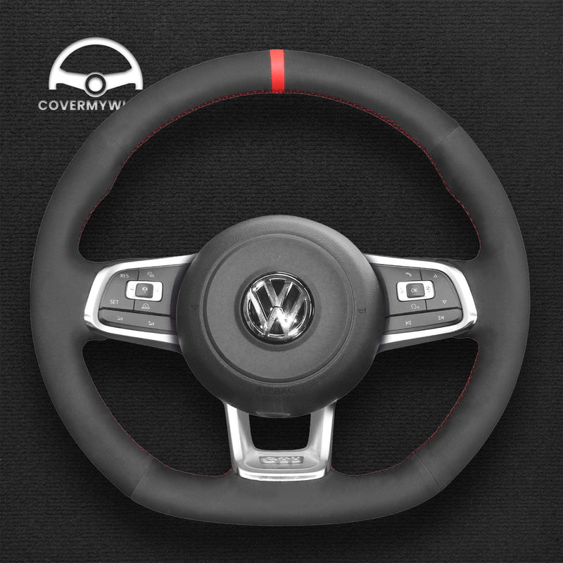 Steering Wheel Cover for Volkswagen Golf GTI Golf R Jetta (GLI) (MK7) Cover My Wheel