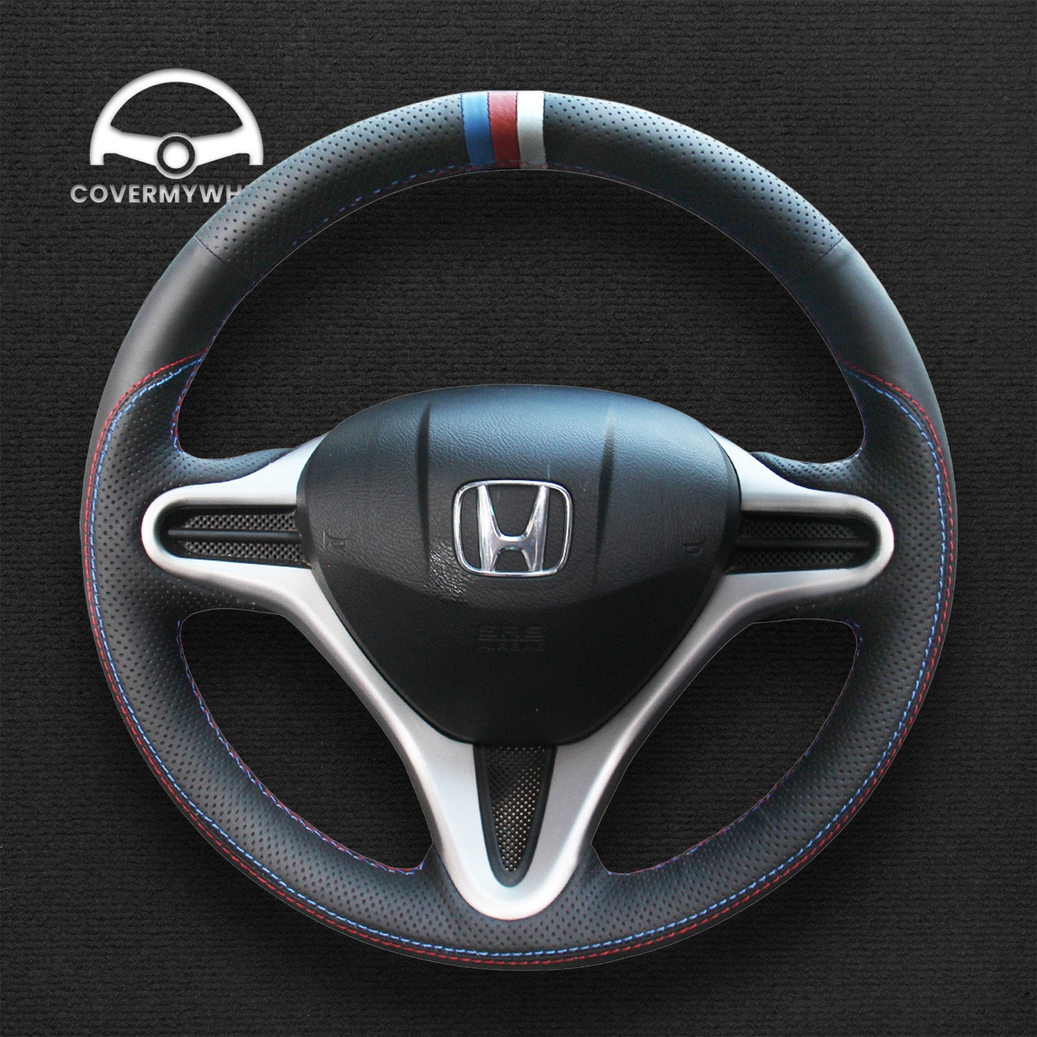 Steering Wheel Cover for Honda Jazz  City  Fit  Insight 2009-2014 Cover My Wheel