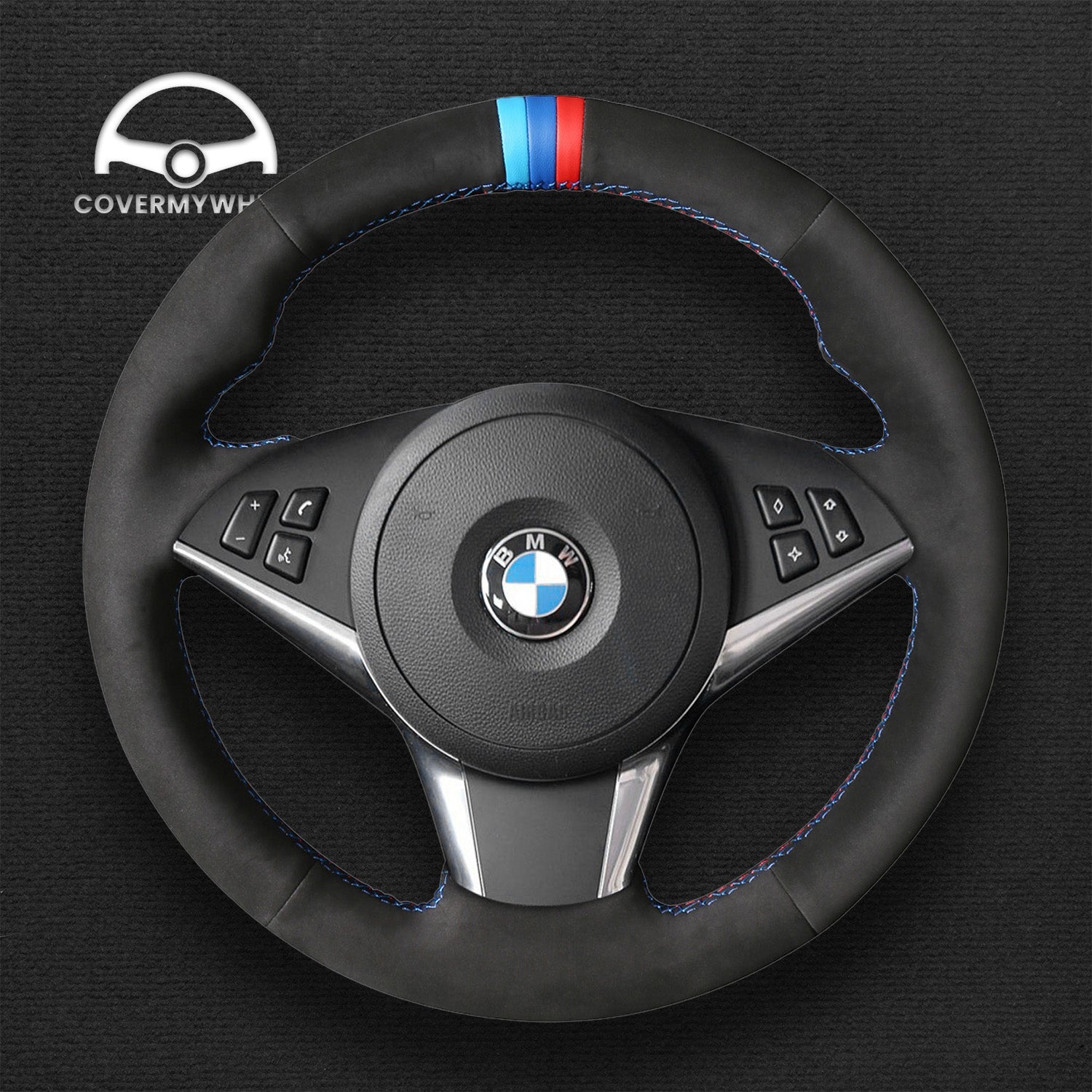 Steering Wheel Cover for BMW E60 E61 E63 E64 Cover My Wheel
