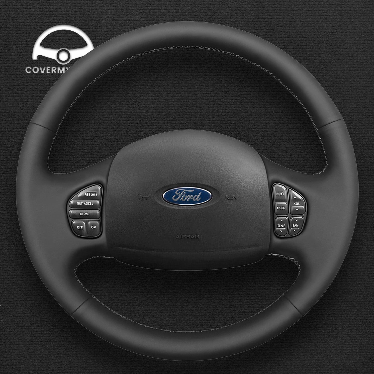 Steering Wheel Cover for Ford F-250 F-350 F-450 F-550 2003-2007 Cover My Wheel