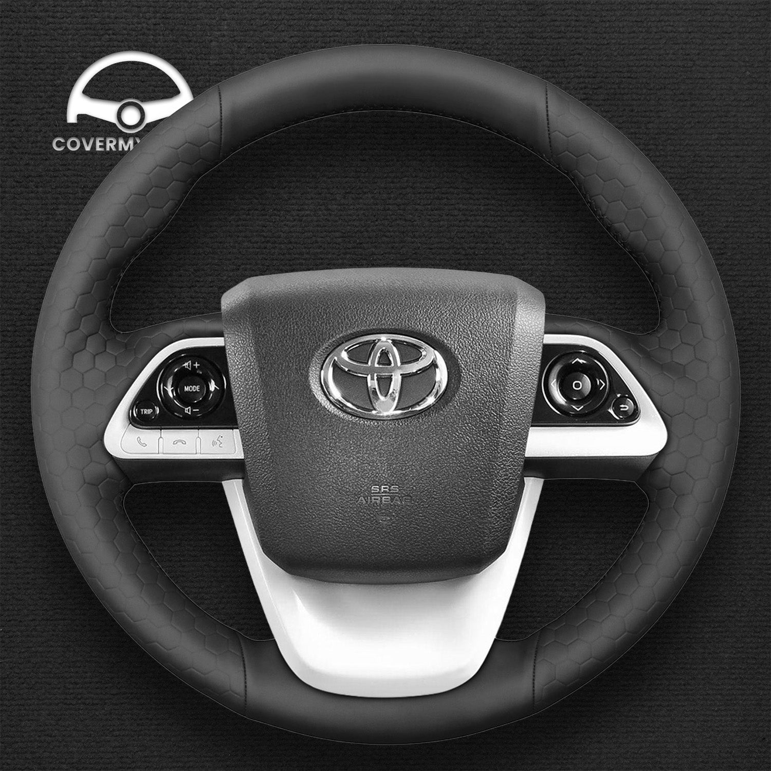 Steering Wheel Cover for Toyota Prius (Gen 4) Prius Prime Mirai 2016-2022 Cover My Wheel