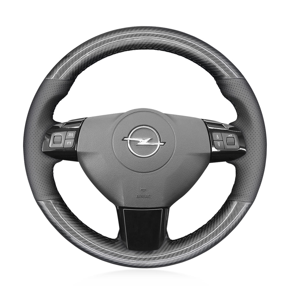 Steering Wheel Cover for Vauxhall (Opel) Astra H Signum Vectra C 2004–2009 Cover My Wheel