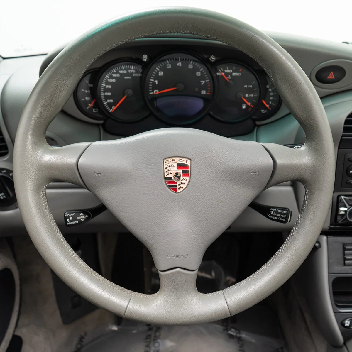 Steering Wheel Cover for Porsche 911 Turbo 996 Boxster S 1998-2005