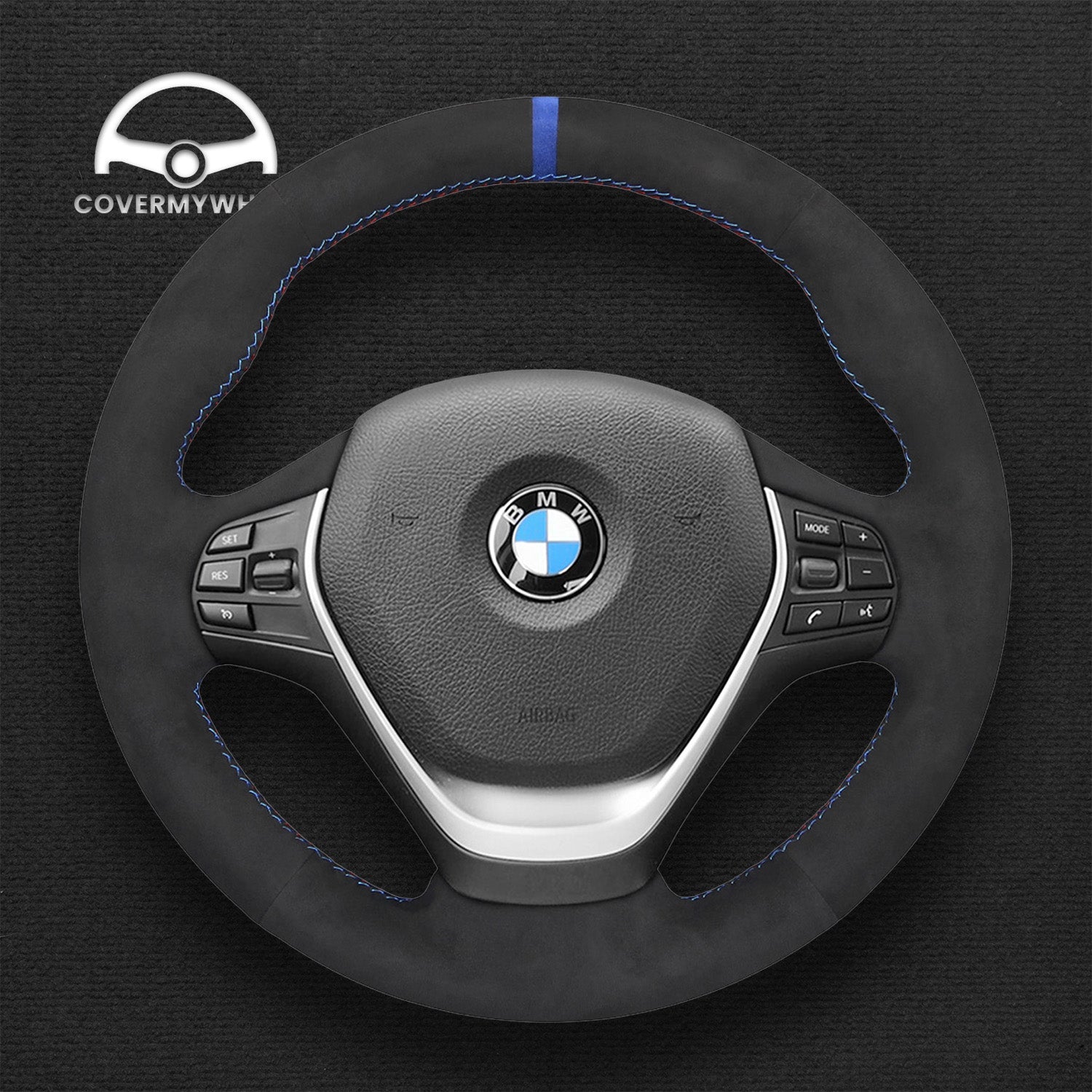 Steering Wheel Cover for BMW F22 F23 F30 F34 F32 F33 F36 Cover My Wheel