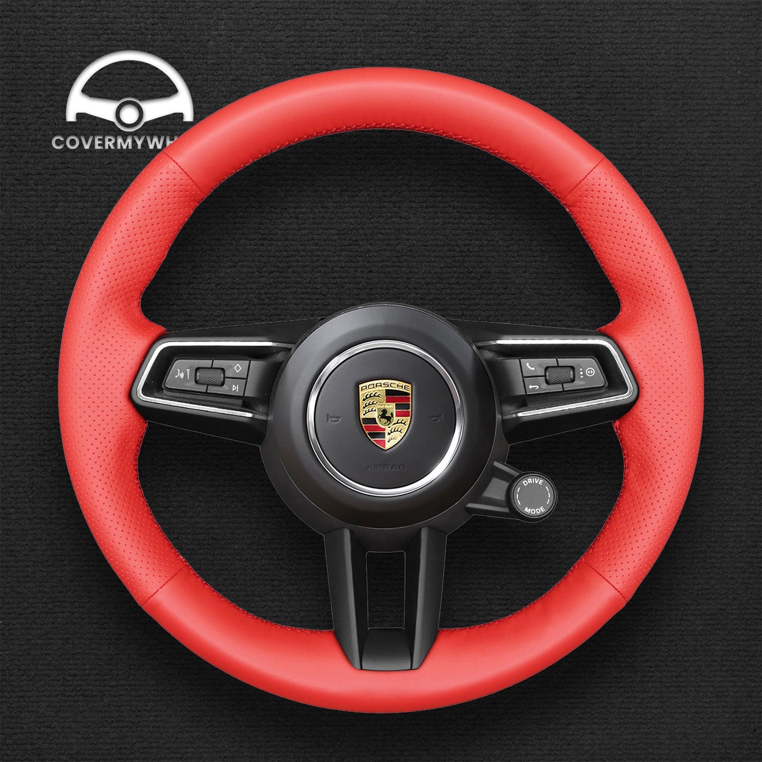 Steering Wheel Cover for Porsche Macan Panamera Taycan 2020-2022 Cover My Wheel