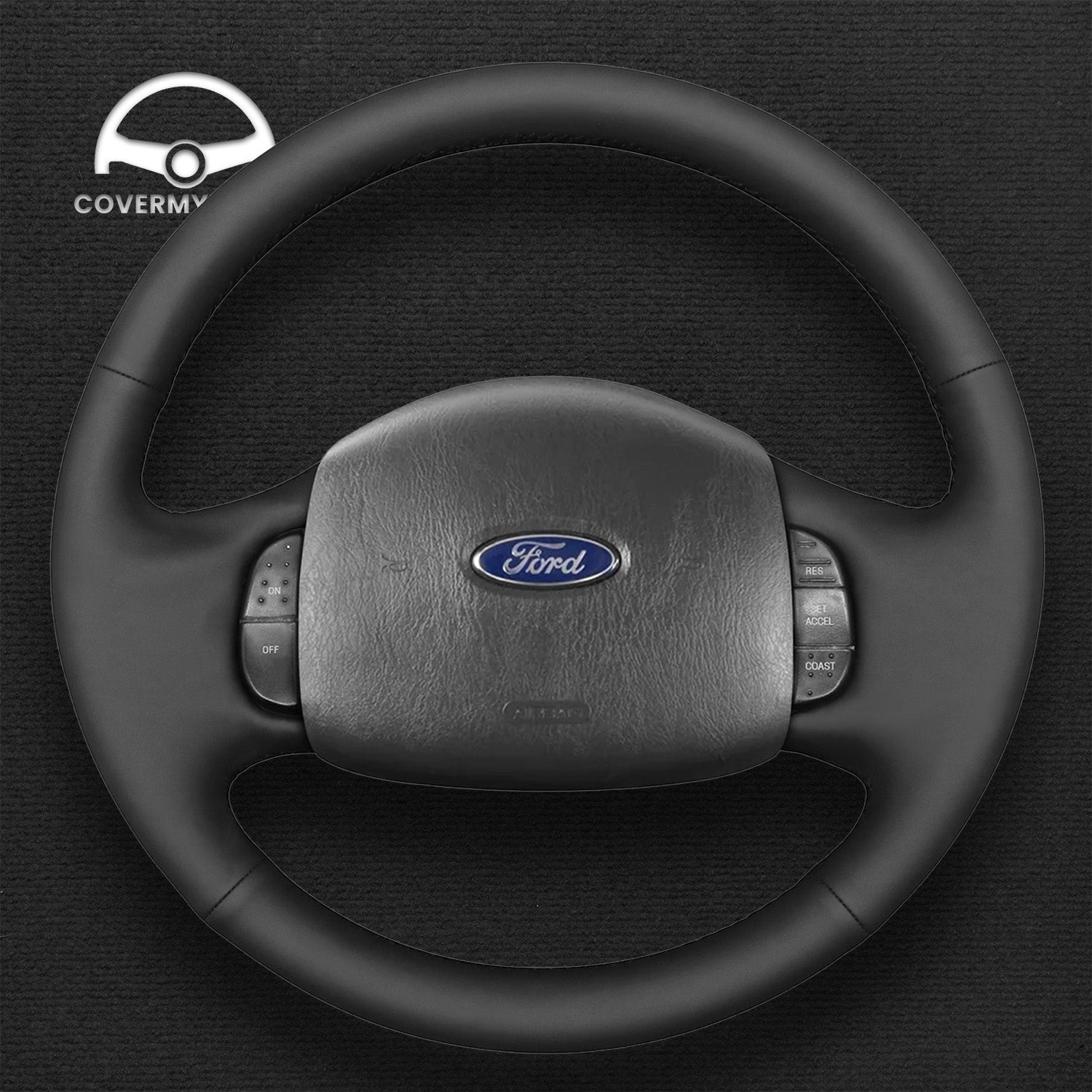 Steering Wheel Cover for Ford F150 F250 F350 Expedition Excursion 1997-2003 Cover My Wheel