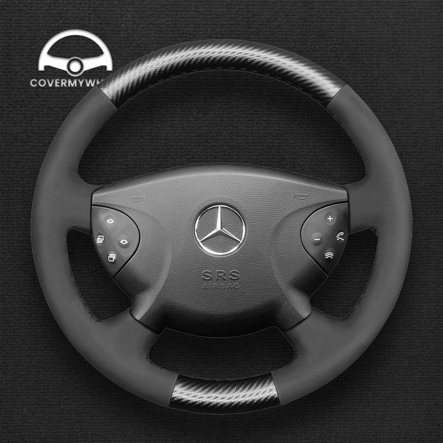Steering Wheel Cover for Mercedes  E-Class W211 G-Class W463 Cover My Wheel