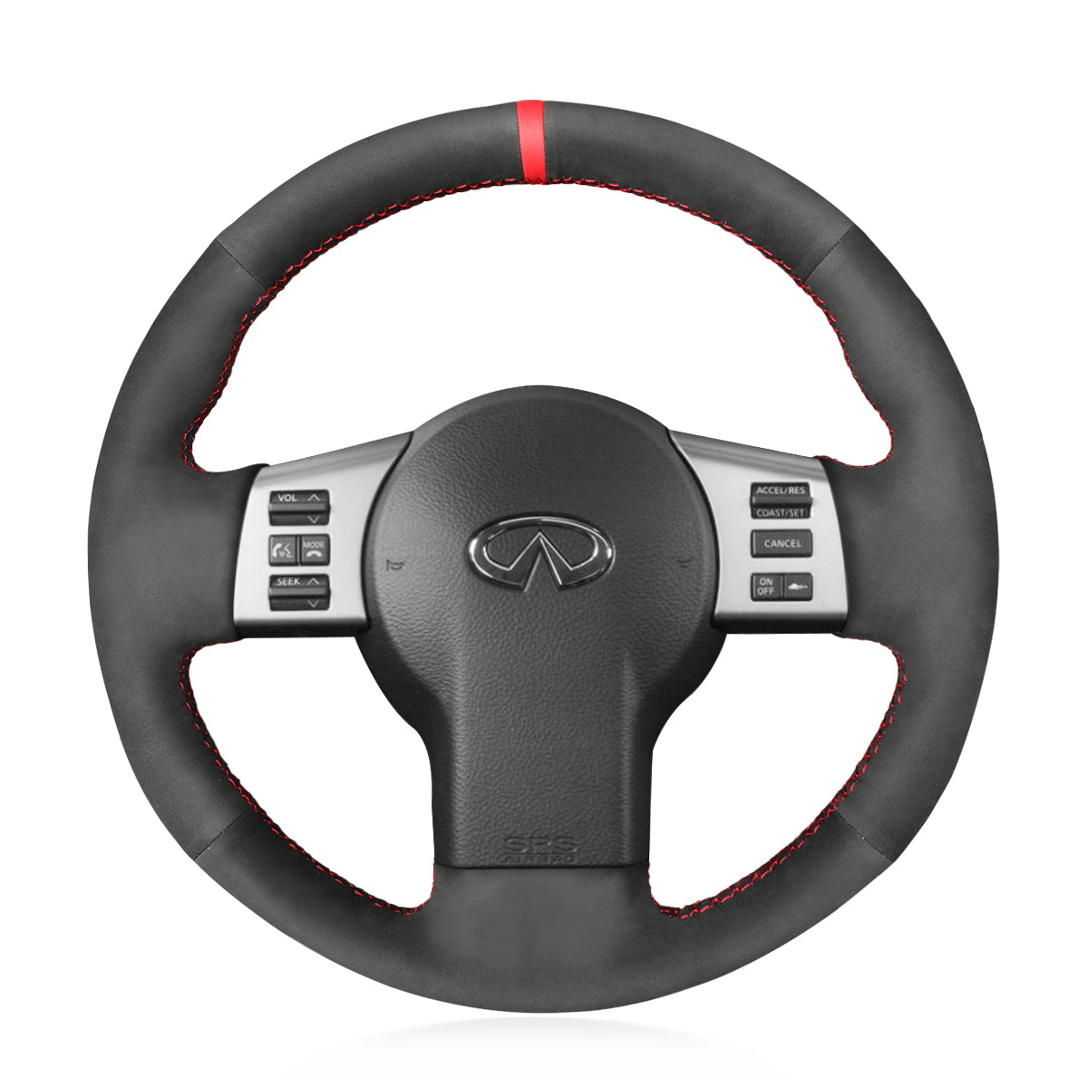 Steering Wheel Cover for Infiniti FX35 FX45 2003-2008 Cover My Wheel