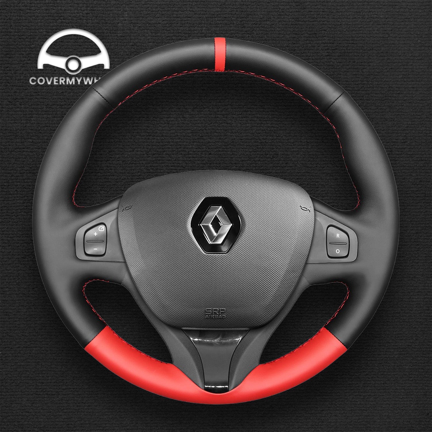 Steering Wheel Cover for Renault Clio IV Captur 2012–2016 Cover My Wheel