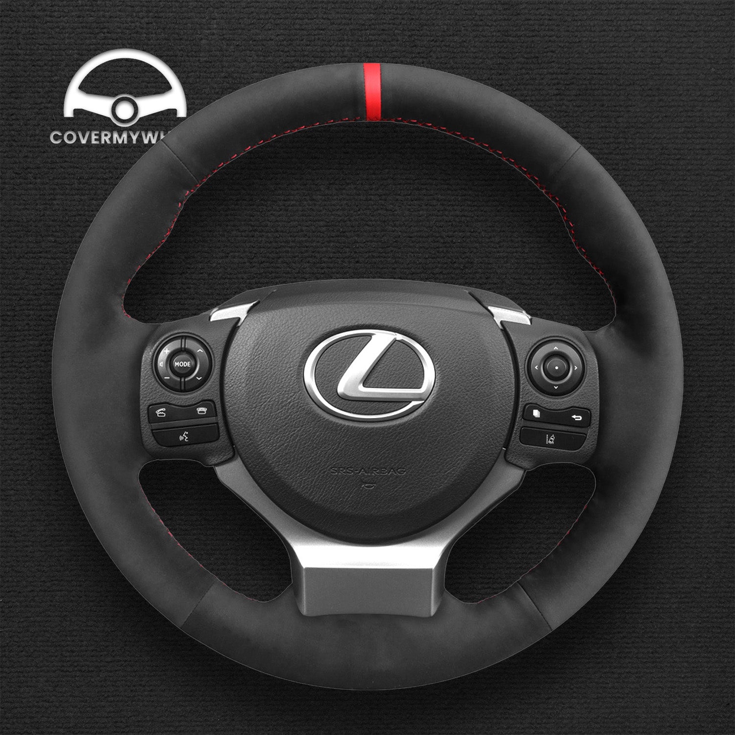 Steering Wheel Cover for Lexus IS200t IS250 IS500 IS F-Sport 2014 - 2024