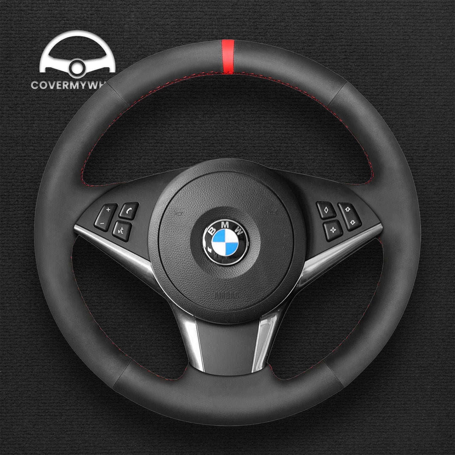 Steering Wheel Cover for BMW E60 E61 E63 E64 Cover My Wheel
