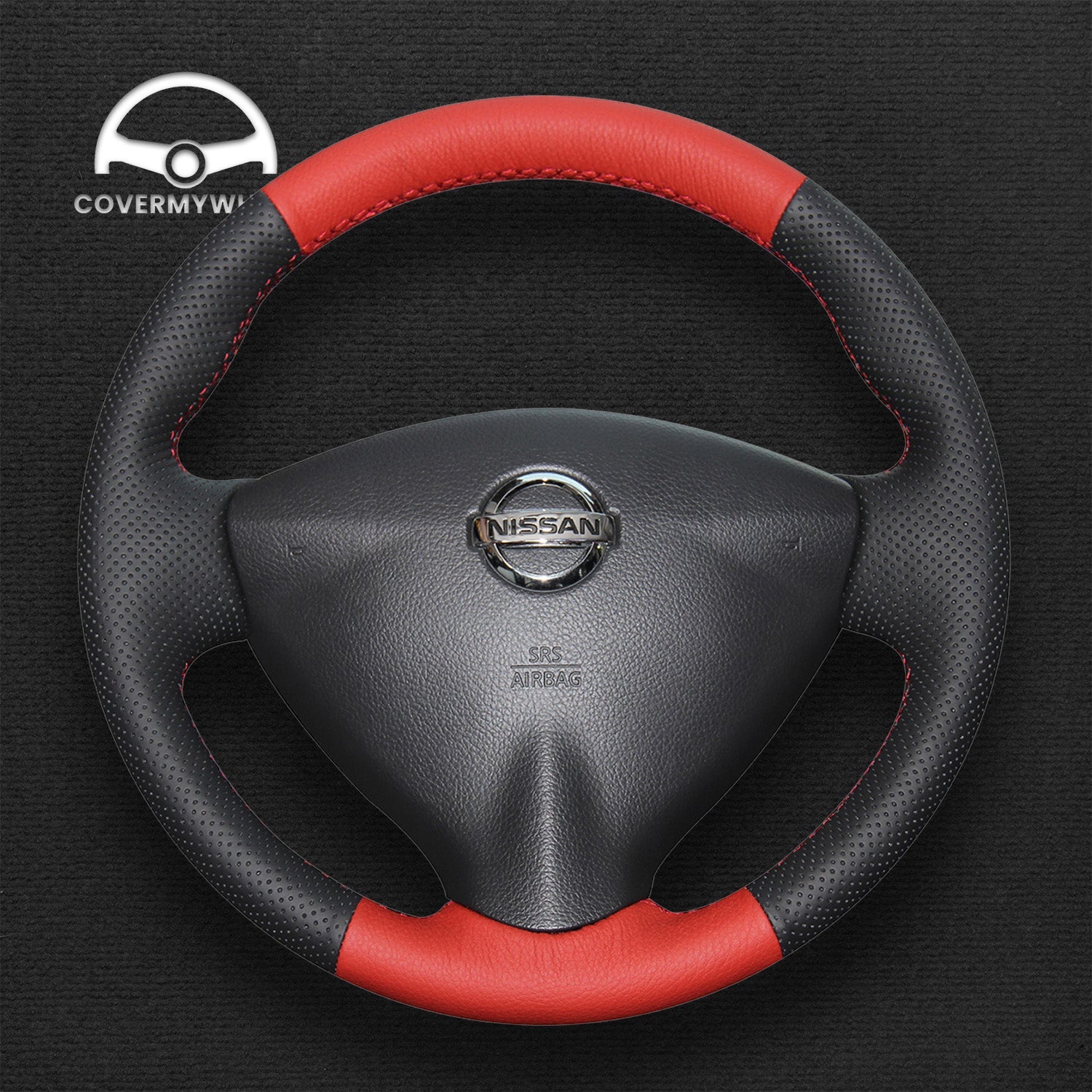 Steering Wheel Cover for Nissan Sentra Versa Versa Note NV200 2013–2021 Cover My Wheel