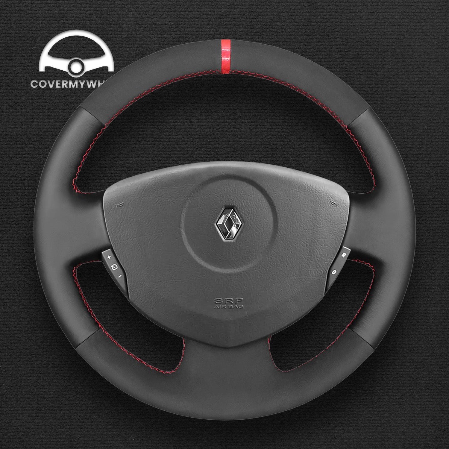 Steering Wheel Cover for Renault Logan I Sandero I Clio II 2001–2015 Cover My Wheel