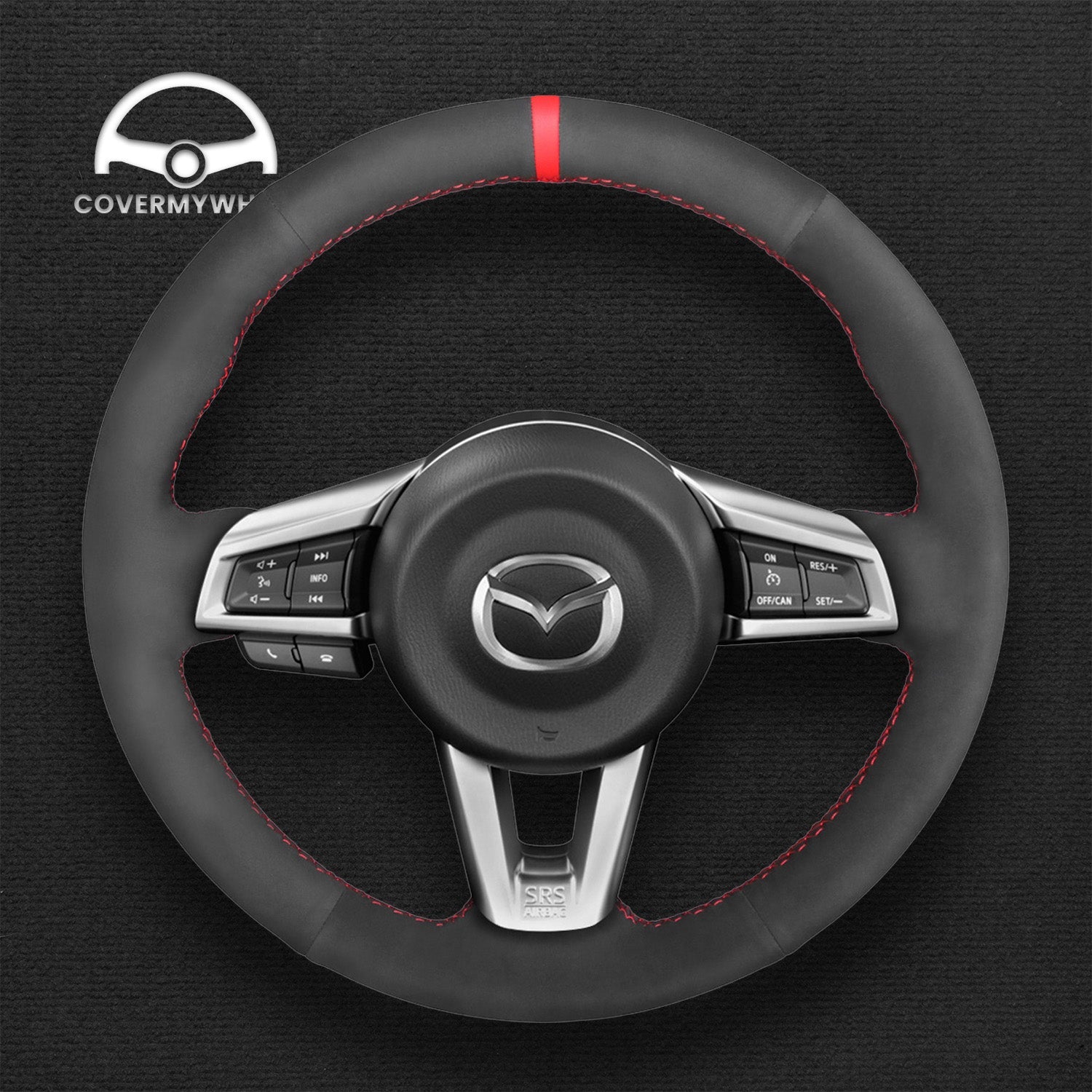 Steering Wheel Cover for Mazda MX-5 2016-2023 Cover My Wheel